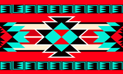 geometric patterns of american indian culture Used on textiles, packaging and backgrounds. jewelry vector illustration
