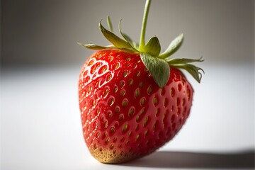 ripe strawberry with Generative AI