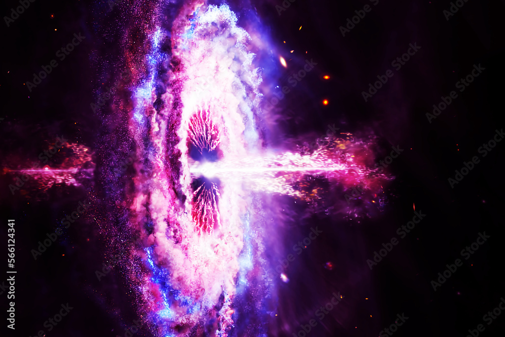 Canvas Prints beautiful space nebula. elements of this image furnished by nasa