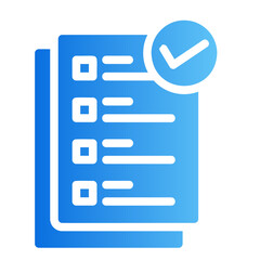 checked gradient icon