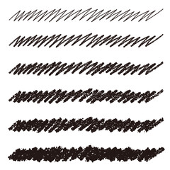 クレヨン素材のストローク装飾セット