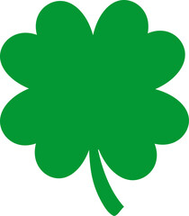 Fototapeta premium Shamrock Four Clover Leaf Lucky