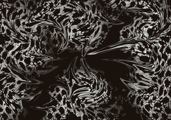 abstract animal skin pattern vector	
