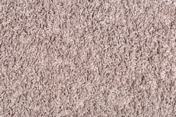 Gray carpet background. Carpet pile, top view. Background, texture, wallpaper.