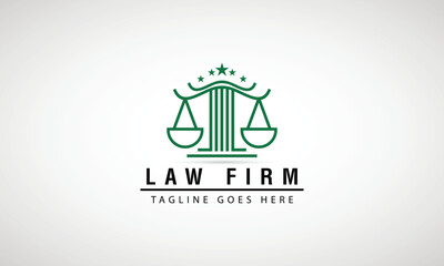 Initials OY Logo With Pillar Element. Best For Law Firm Company, Legal, Lawyer Vector Monogram Design.