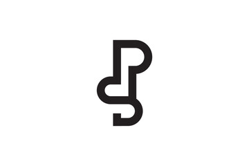 PS logo design concept