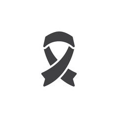 Awareness ribbon vector icon