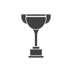 trophy icon vector. trophy icon vector illustration
