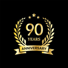 anniversary celebration logo. anniversary vector illustration