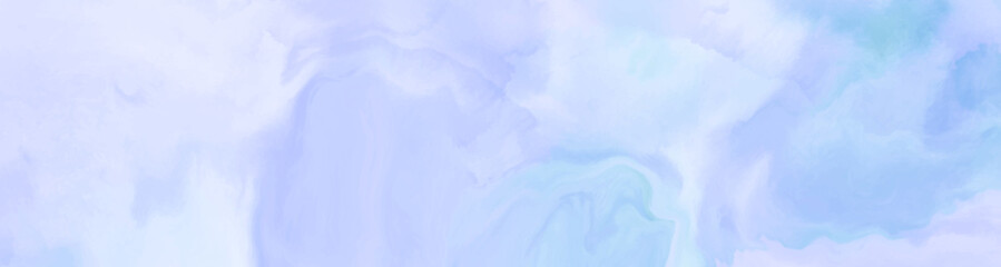 Elegant banner template design with blue paint.