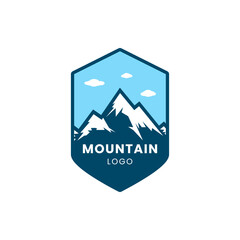 mountain logo vector illustration. adventure logo template