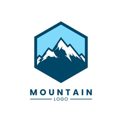 mountain logo vector illustration. adventure logo template