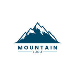 mountain logo vector illustration. adventure logo template