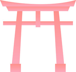 Japanese torii gate