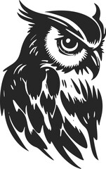 Elevate your brand with a modern owl logo.