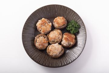 椎茸の肉詰め