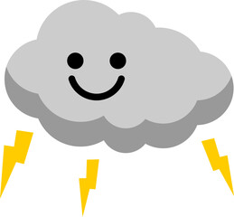 Doodle Rainy Element Vector