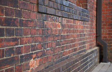 wall with bricks