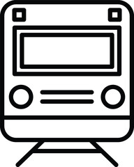 Train Vector Icon
