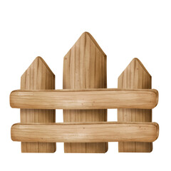 Wooden fences