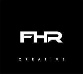 FHR Letter Initial Logo Design Template Vector Illustration