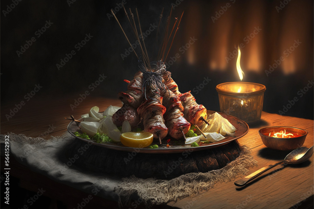 Poster shashlik