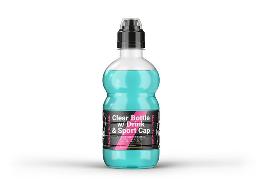 Sport Cap Bottle Mockup