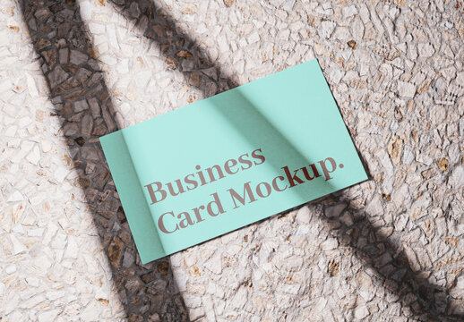 Simple Business Card Mockup