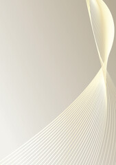 golden curve lines abstract background