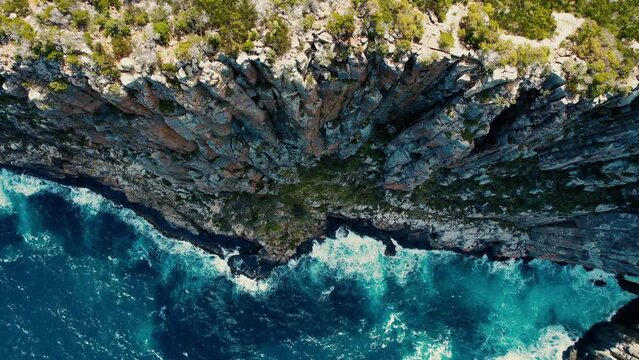 Cape Hauy Drone View in Tasmania, Australia 12