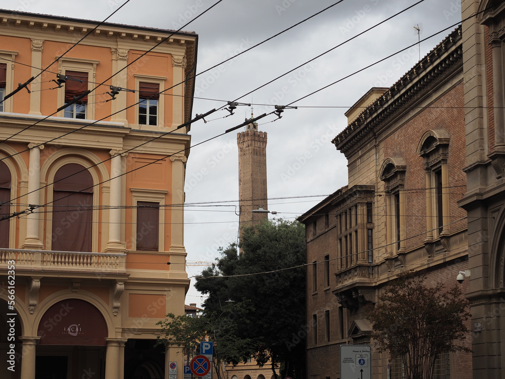 Wall mural View of the city of Bologna