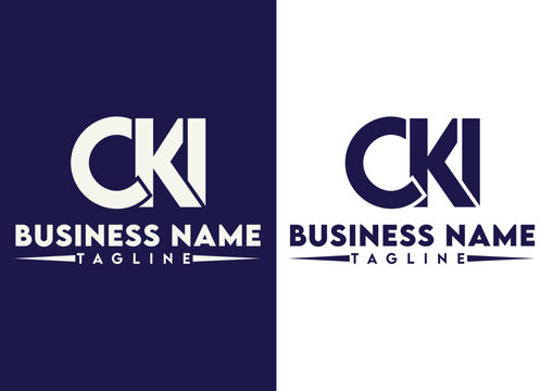 Letter CKI logo design vector template, CKI logo