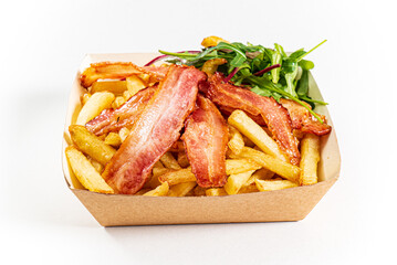 french fries in the box