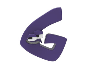 Alphabet Lore G 3D