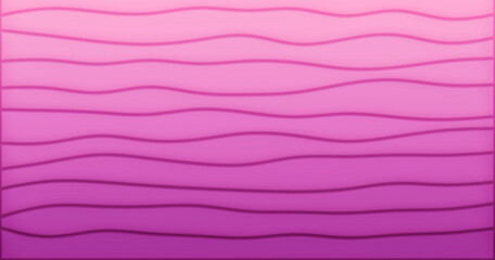 Fondo de papel rosa en forma de capas curvas.