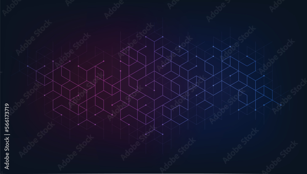 Poster abstract geometric background with triangle shape pattern
