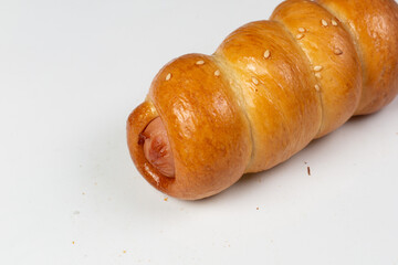 fresh baked croissant