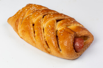 baked croissants