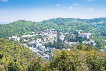 Fototapeta na wymiar Karlovy Vary, Czech Republic