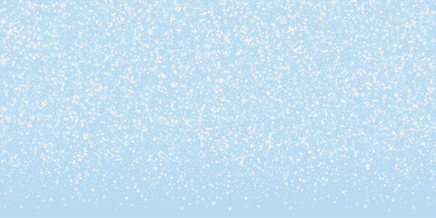 Snowy christmas background. Subtle flying snow