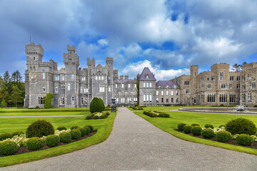 Obraz premium Ashford Castle, Ireland
