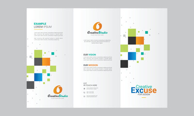 Simple Trifold Brochure Layout