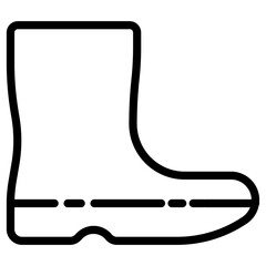 rubber boots icon