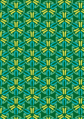 seamless pattern with shapes