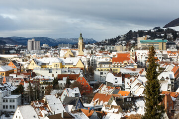 Albstadt-Ebingen im Zollernalbkreis auf der Schwäbischen Alb