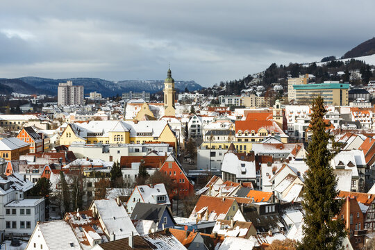 Albstadt-Ebingen im Zollernalbkreis auf der Schwäbischen Alb