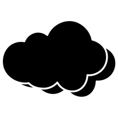 CLOUD glyph icon