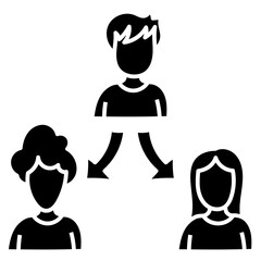 GROUP glyph icon