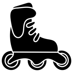 ROLLER BLADE glyph icon