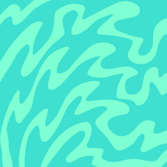 Minimalist background with cute wavy lines pattern